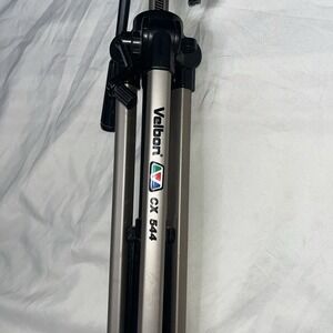 Velbon CX-544 Tripod Fully Extendable Legs Collapsable Lightweight